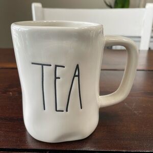 Rae Dunn TEA Mug Artisan Collection By Magenta Farmhouse Coffee Cup Large Letter